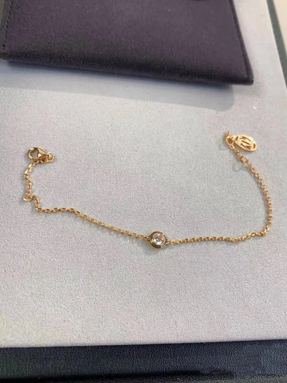 [Lumi Jewellery]DAMOUR DIAMOND LINK BRACELET