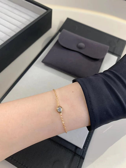 [Lumi Jewellery]DAMOUR DIAMOND LINK BRACELET