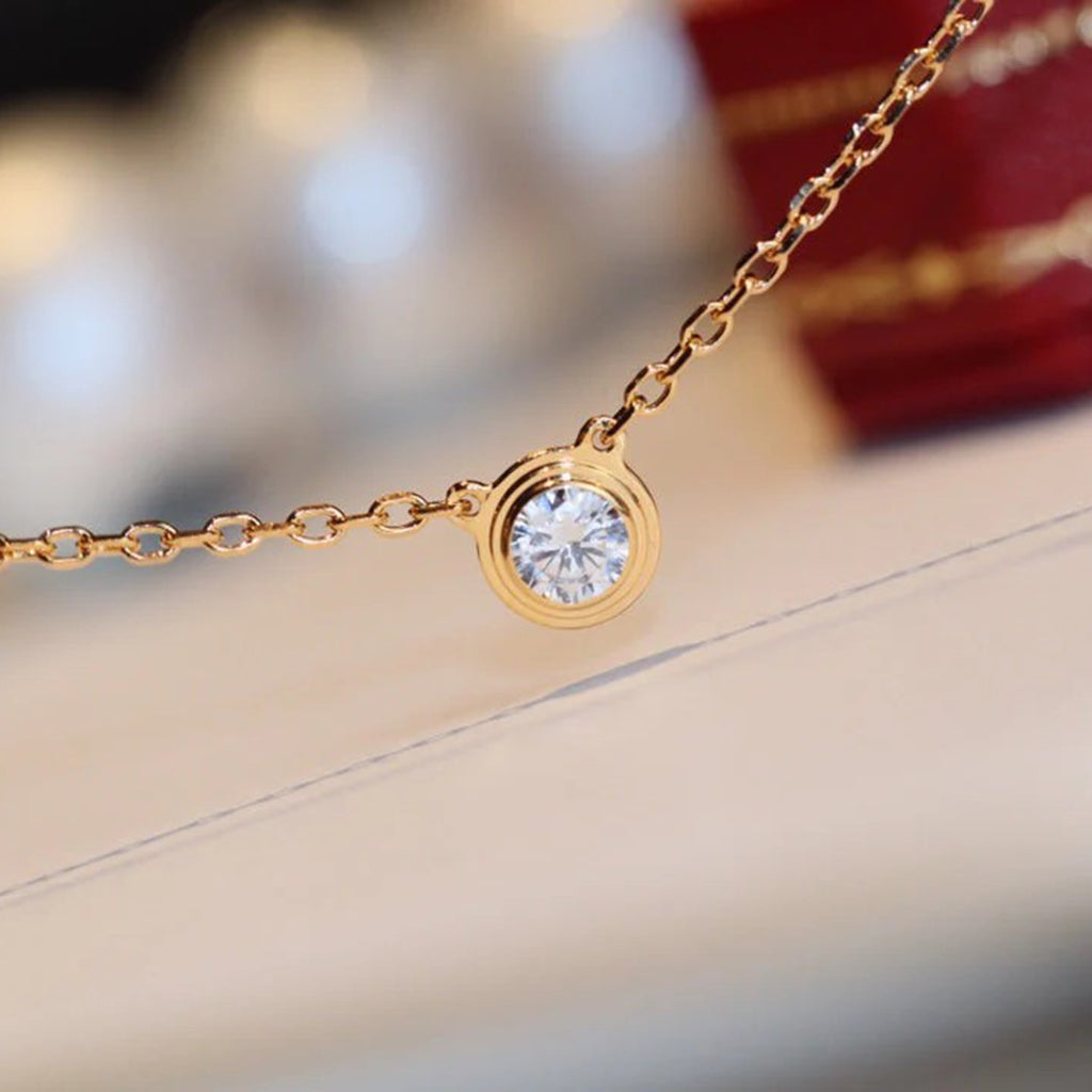 [Lumi Jewelery]DAMOUR DIAMOND NECKLACE