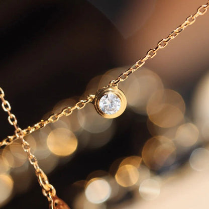 [Lumi Jewelery]DAMOUR DIAMOND NECKLACE