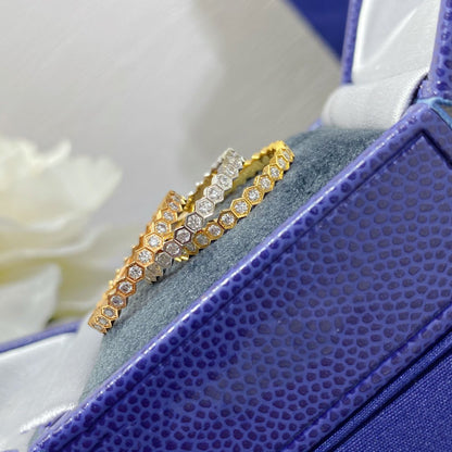 [Lumi Jewellery]BEE LOVE DIAMOND PAVED SMALL RING