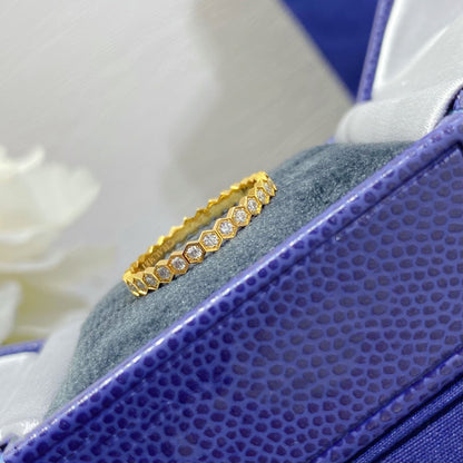 [Lumi Jewellery]BEE LOVE DIAMOND PAVED SMALL RING