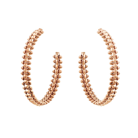 [Lumi Jewellery]CLASH LARGE HOOP EARRINGS