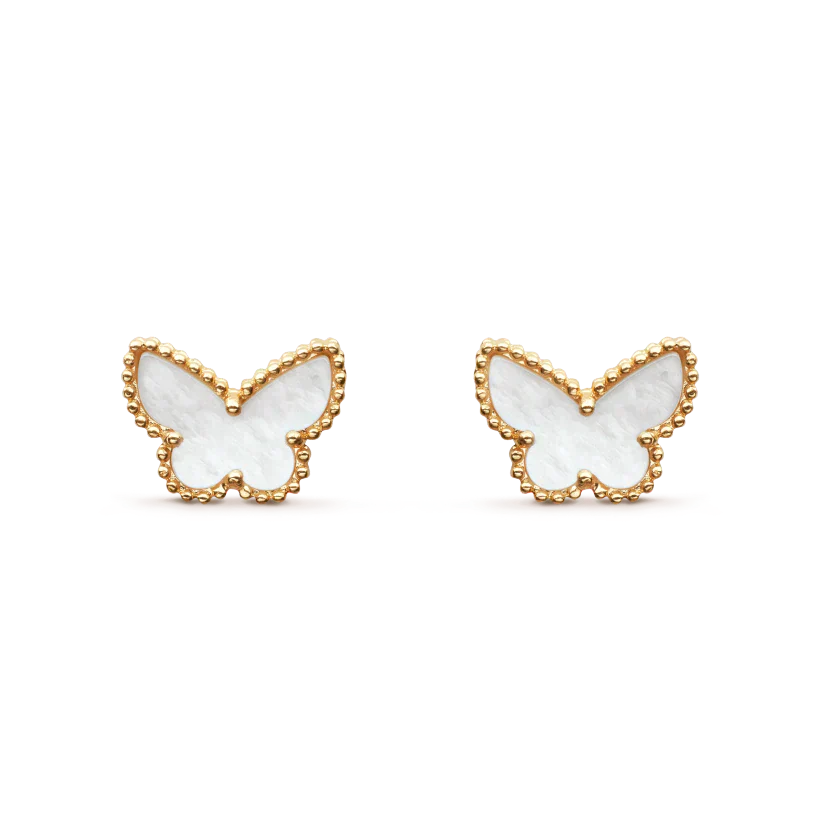 [Lumi Jewellery]SWEET BUTTERFLY MOP EARSTUDS