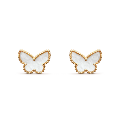 [Lumi Jewellery]SWEET BUTTERFLY MOP EARSTUDS