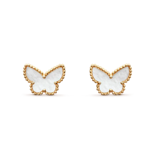 [Lumi Jewellery]SWEET BUTTERFLY MOP EARSTUDS
