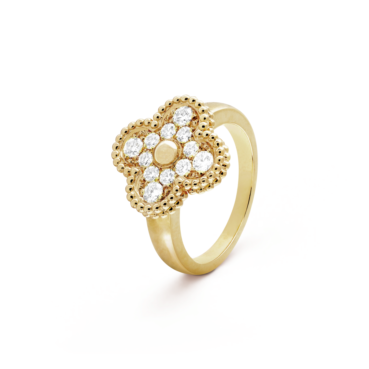 [Lumi Jewellery]CLOVER DIAMOND RING