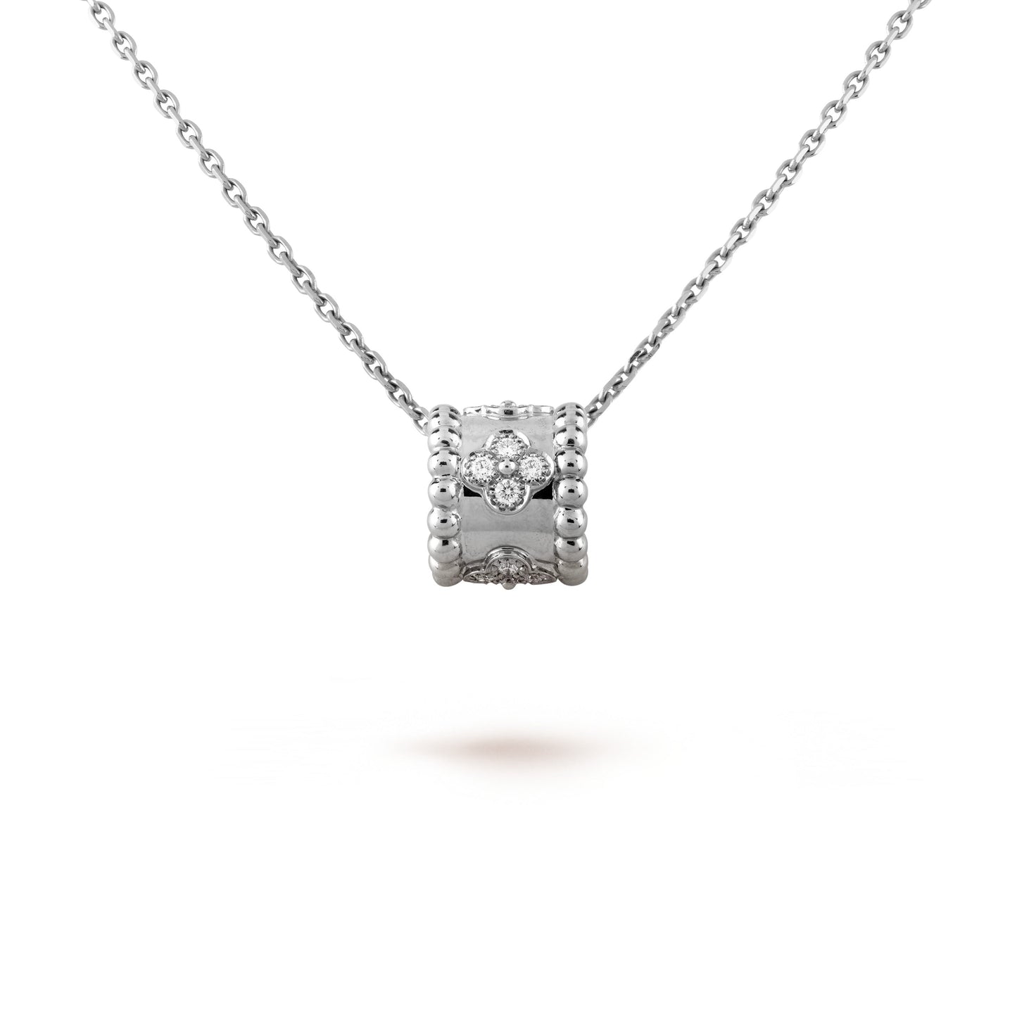 [Lumi Jewellery]PERLEE PEDANT SIVLER DIAMOND NECKLACE
