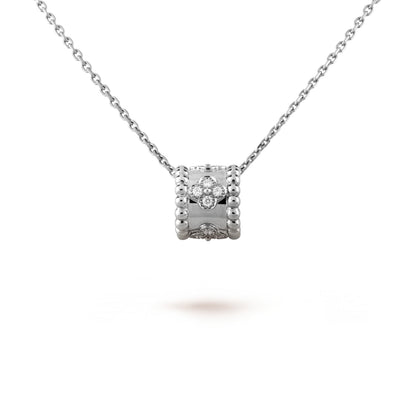 [Lumi Jewellery]PERLEE PEDANT SIVLER DIAMOND NECKLACE
