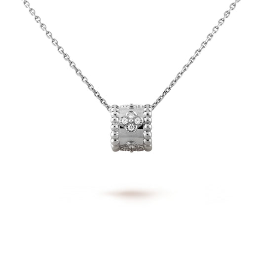 [Lumi Jewellery]PERLEE PEDANT SIVLER DIAMOND NECKLACE