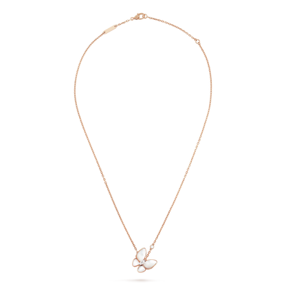 [Lumi Jewellery]BUTTERFLY MOP DIAMOND NECKLACE