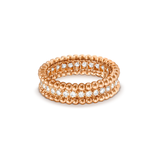 [Lumi Jewellery]PERLEE DIAMOND ROSE GOLD RING