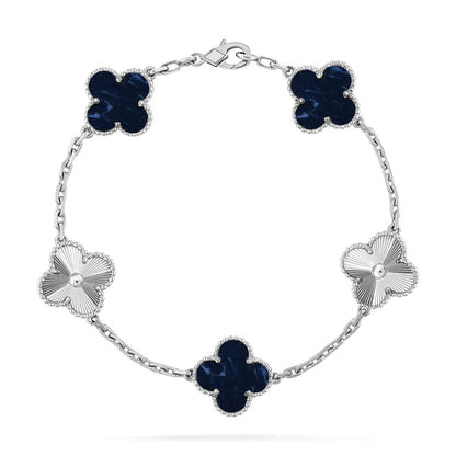 [Lumi Jewellery]CLOVER 5 MOTIF PIETERSITE BRACELET COLLECTION
