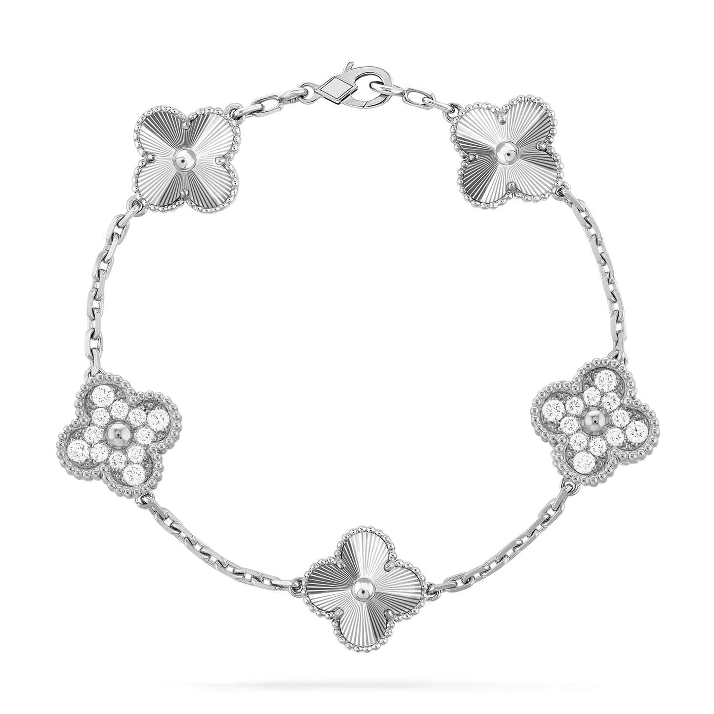 [Lumi Jewellery] CLOVER 5 MOTIF LASER BRACELET COLLECTION