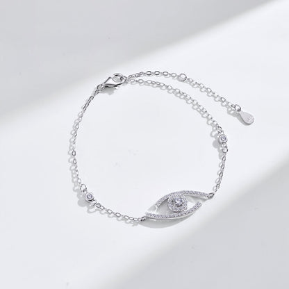 [Lumi]Lucky Eye Pave-Set Diamond Bracelet