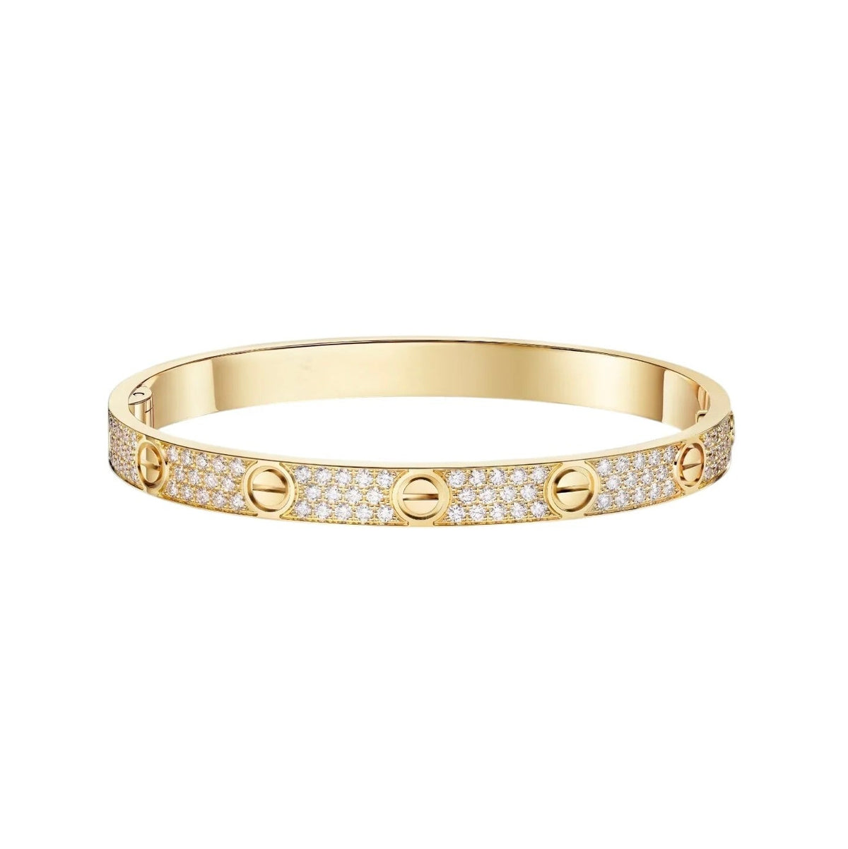 [Lumi Jewelery]LOVE BRACELET 6.1MM DIAMOND-PAVED