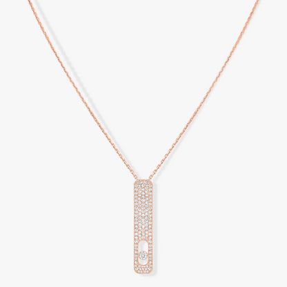 [Lumi]MY FIRST DIAMOND PAVED NECKLACE