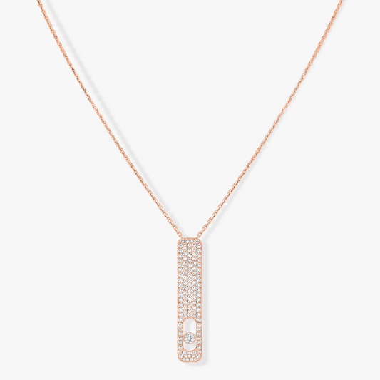 [Lumi]MY FIRST DIAMOND PAVED NECKLACE