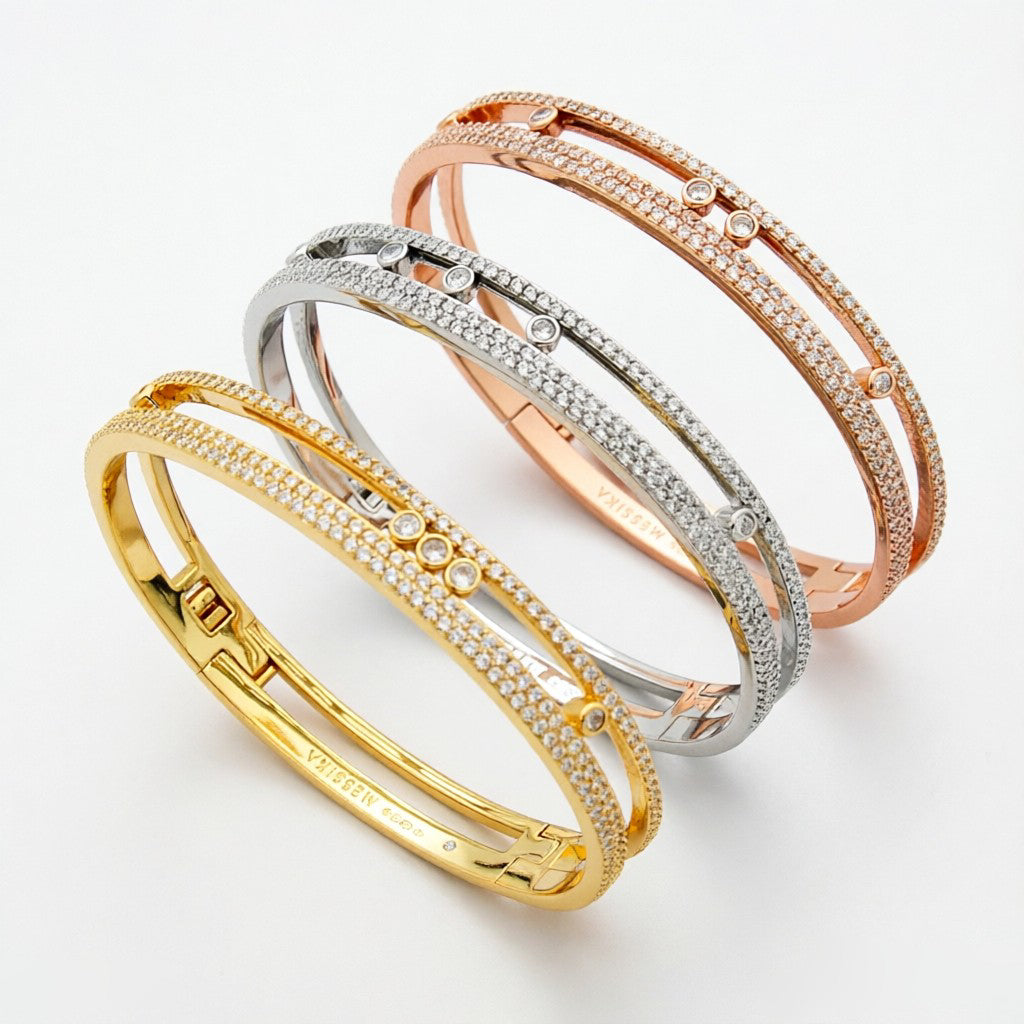 [Lumi]Move Romane pav茅 bangle