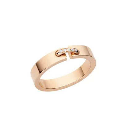 [Lumi Jewellery]ALLIANCE LIENS VIDENCE DIAMOND 4MM RING