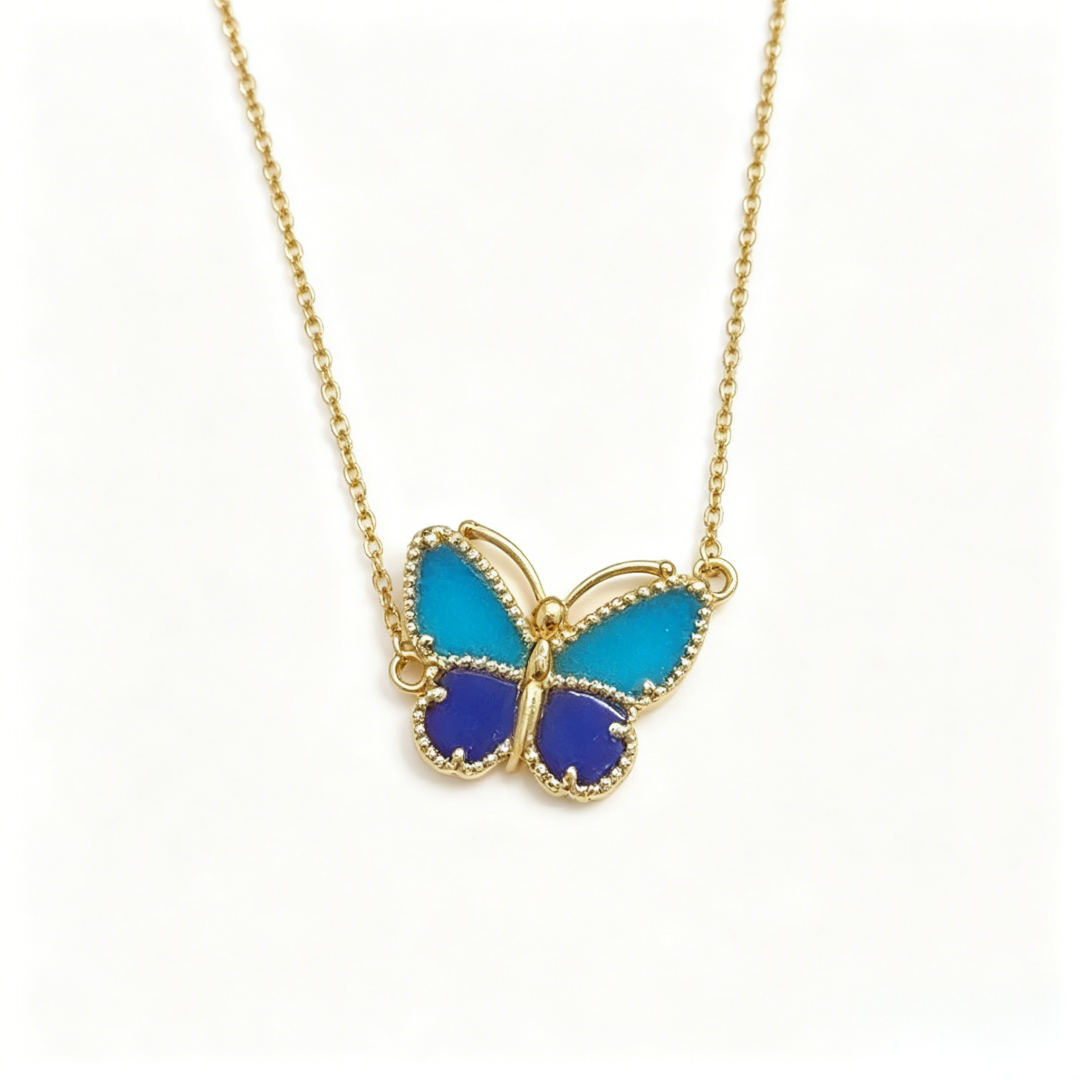 [Lumi Jewels]2026 NEW LUCKY BUTTERFLY 1 MOTIFS NECKLACE