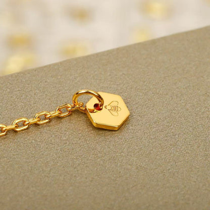[Lumi Jewellery]Bee My Love Bee Diamond Necklace