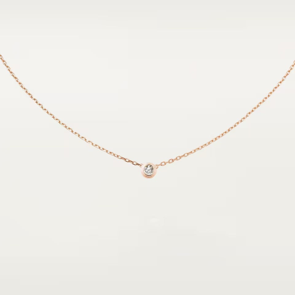 [Lumi Jewelery]DAMOUR DIAMOND NECKLACE