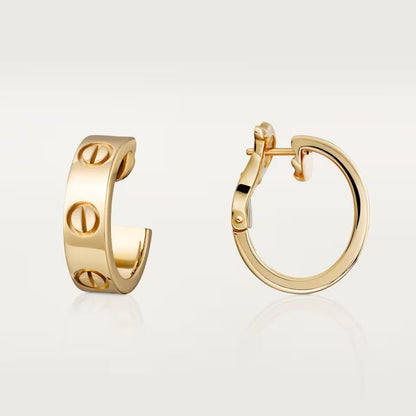 [Lumi Jewelery]LOVE 5.5MM EARRINGS