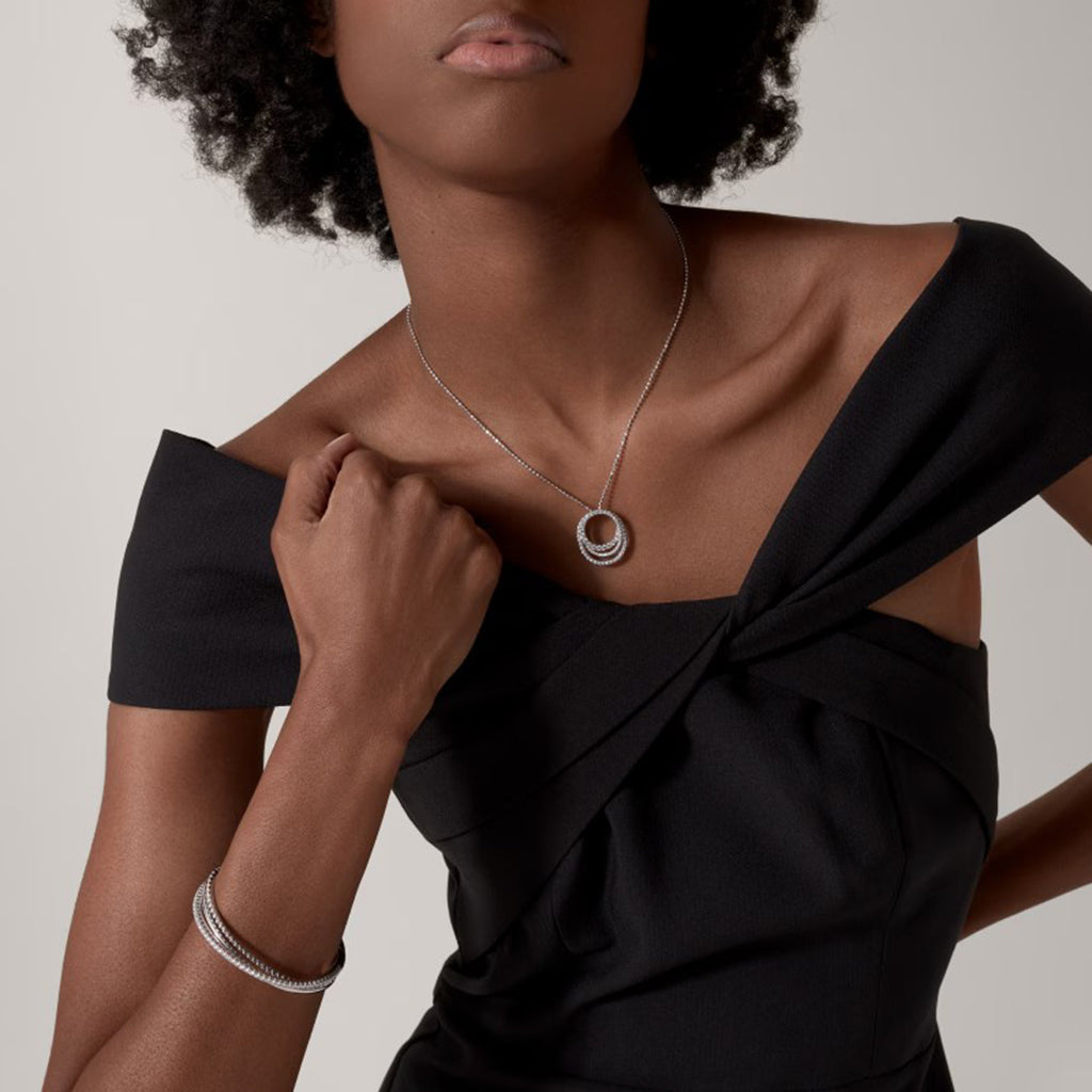 [Lumi Jewelery]ETINCELLE  FULL DIAMOND NECKLACE