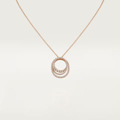 [Lumi Jewelery]ETINCELLE  FULL DIAMOND NECKLACE