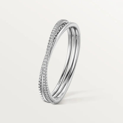 [Lumi Jewelery]ETINCELLE HALF-PAVED DIAMOND BRACELET
