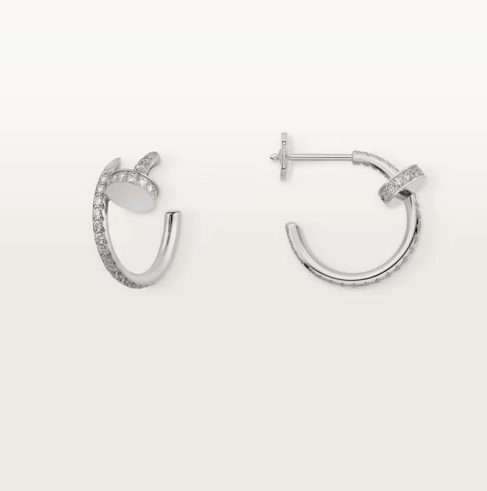 [Lumi Jewelery]JUSTE FULL DIAMOND SMALL EARRINGS