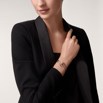 [Lumi Jewelery]JUSTE BRACELET 3.5MM DOUBLE ROW DIAMOND