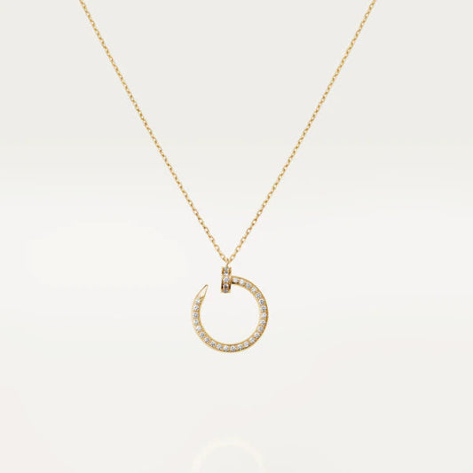 [Lumi Jewellery]JUSTE NECKLACE GOLD DIAMONDS