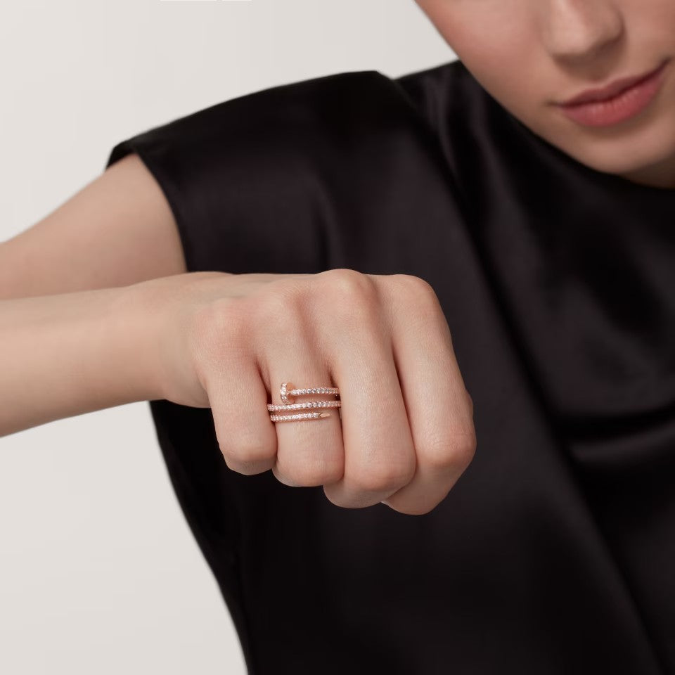 [Lumi Jewelery]JUSTE RING 4.8MM FULL DIAMOND