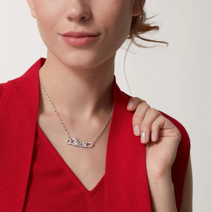 [Lumi Jewelery]PANTHERE PAVED DIAMOND NECKLACE