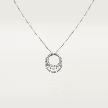 [Lumi Jewelery]ETINCELLE  FULL DIAMOND NECKLACE