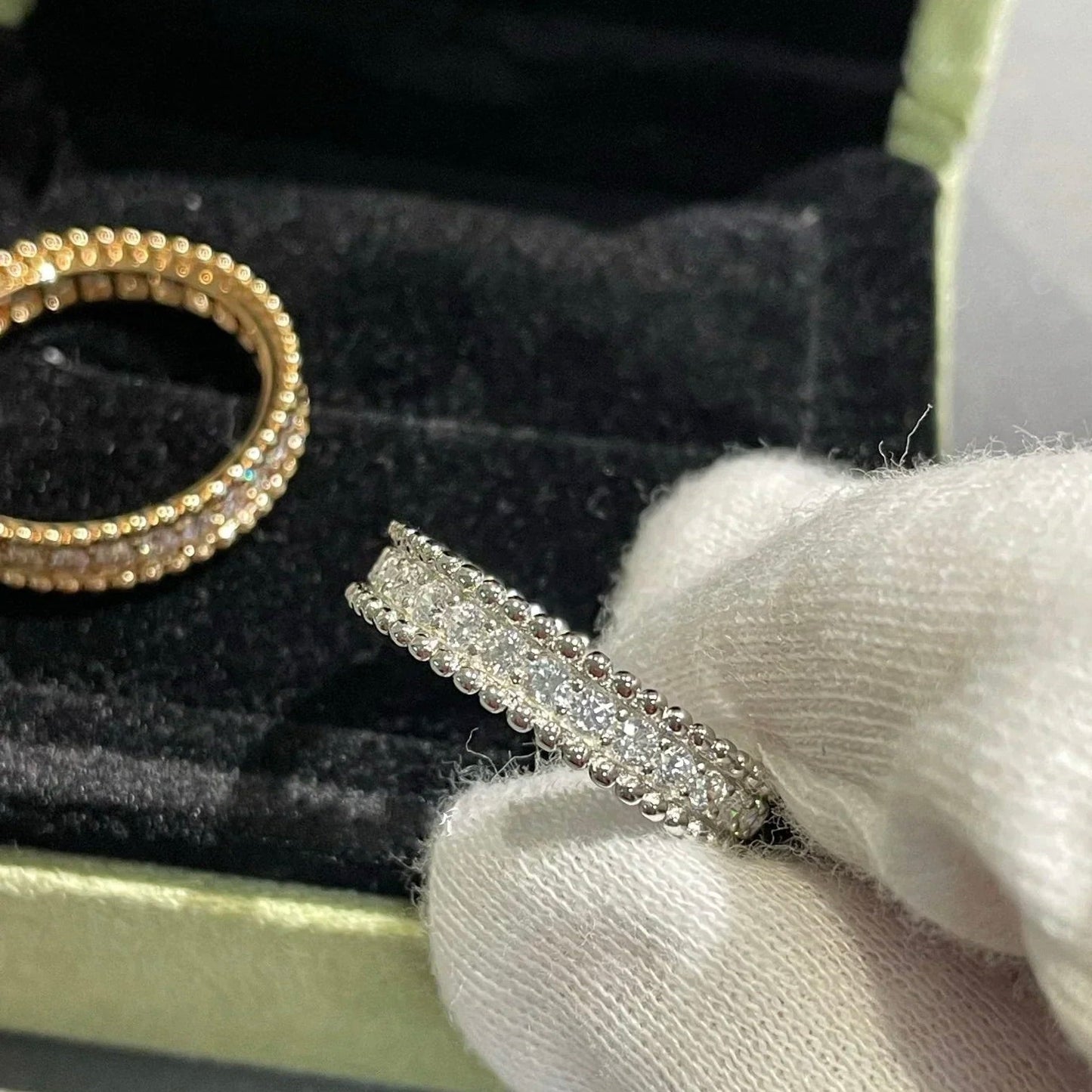 [Lumi Jewellery]PERLEE DIAMOND SILVER RING