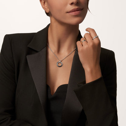 [Lumi Jewelery]TRINITY CERAMIC NECKLACE
