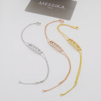 [Lumi] Move Classique pav茅 bracelet
