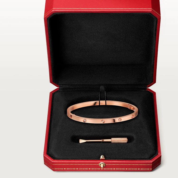 [Lumi Jewellery]LOVE BRACELET 3.65MM 10 DIAMONDS
