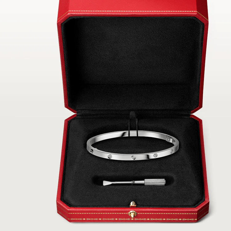 [Lumi Jewellery]LOVE BRACELET 3.65MM 10 DIAMONDS