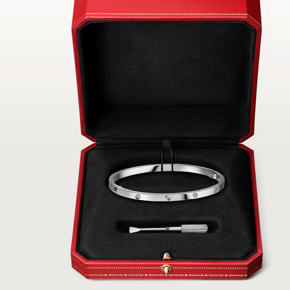 [Lumi Jewellery]LOVE BRACELET 3.65MM 10 DIAMONDS