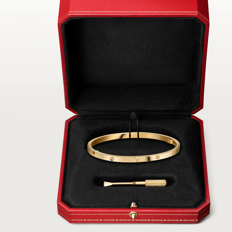 [Lumi Jewellery]LOVE BRACELET 3.65MM 6 DIAMONDS