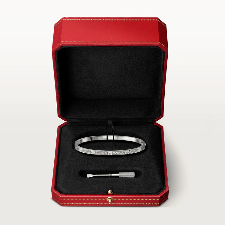 [Lumi Jewellery]LOVE BRACELET 3.65MM DIAMOND-PAVED