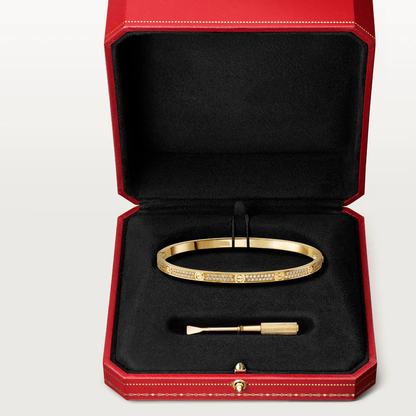 [Lumi Jewellery]LOVE BRACELET 3.65MM DIAMOND-PAVED