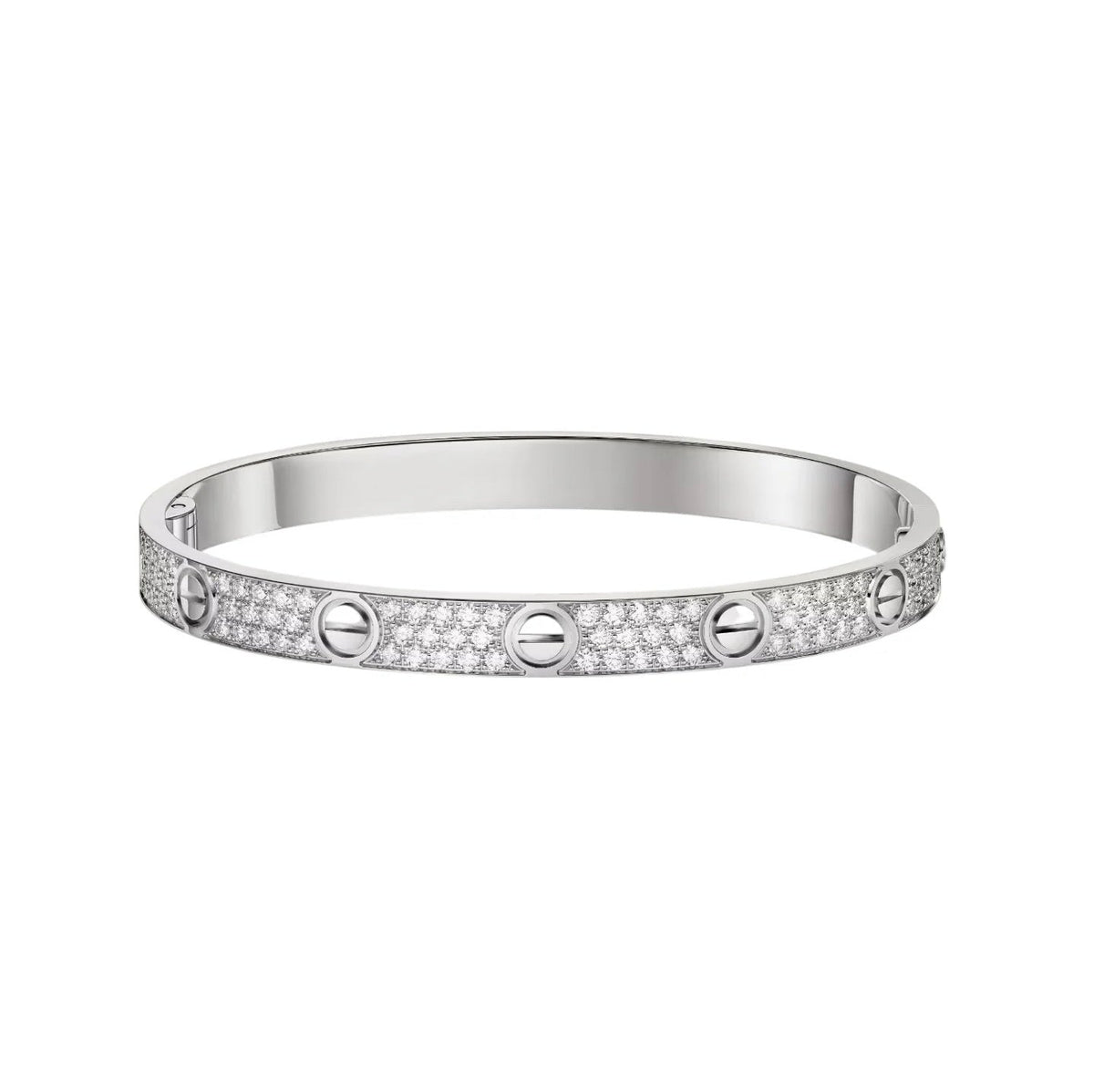 [Lumi Jewelery]LOVE BRACELET 6.1MM DIAMOND-PAVED