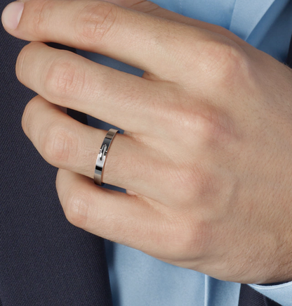 [Lumi Jewellery]ALLIANCE LIENS VIDENCE 3MM RING