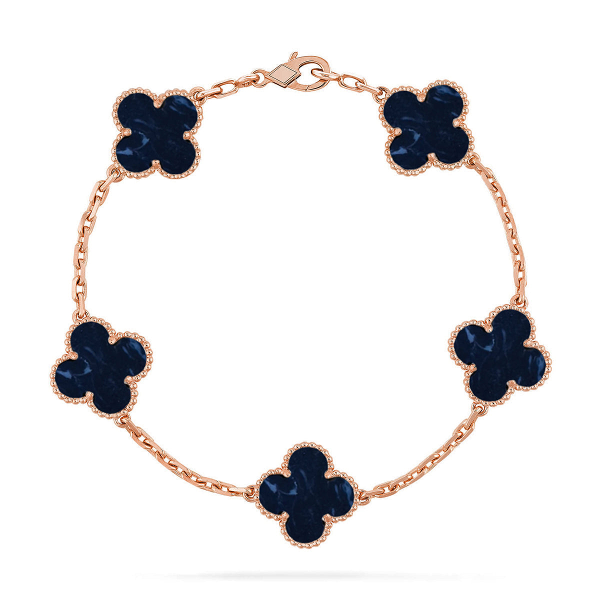 [Lumi Jewellery]CLOVER 5 MOTIF PIETERSITE BRACELET COLLECTION