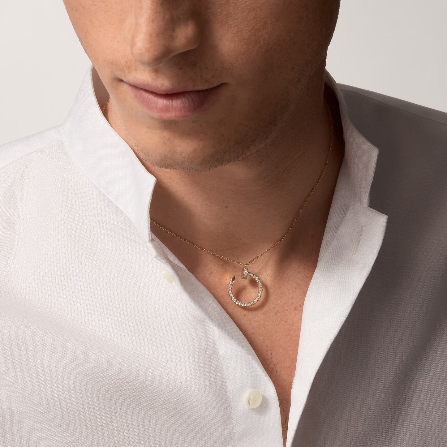 [Lumi Jewelery]JUSTE NECKLACE FULL DIAMOND